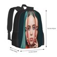 thumbnail image 2 of Billie Eilish Backpack Large Capacity Laptop Bag Lightweight Adjustable Straps Casual Large Capacity, 2 of 5