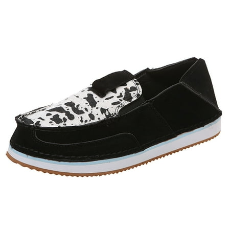 

ZIZOCWA Vagabond Shoes For Women Sneaker Sandals For Women Leopard Women Slip On Flat Toe Shoes Single Print Round Comfortable Breathable Casual Women S Woman Water Shoes