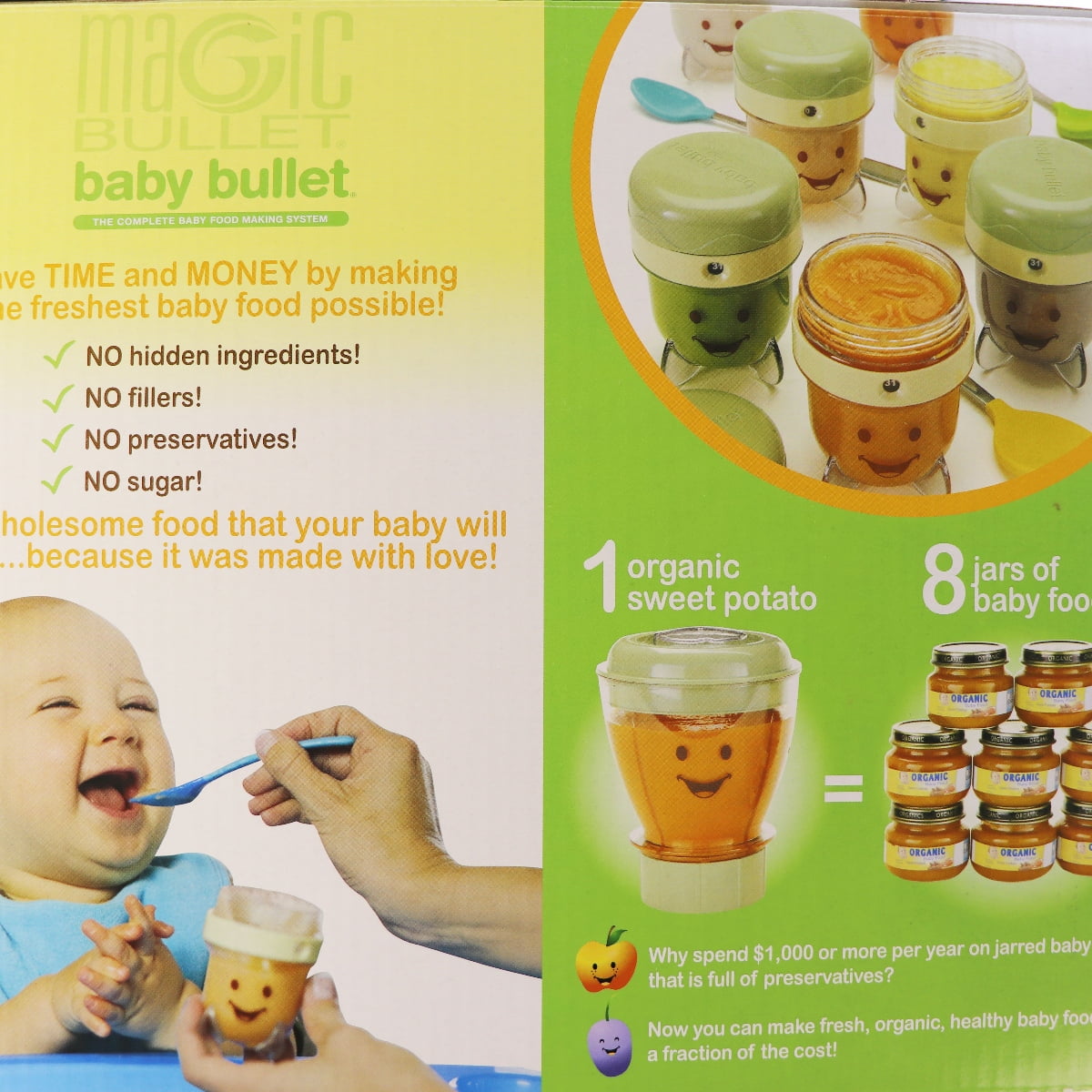 $5 Savings Magic Bullet Baby Bullet Baby Food Maker, 20-Piece Set, with  Free $5 e-Gift Card 