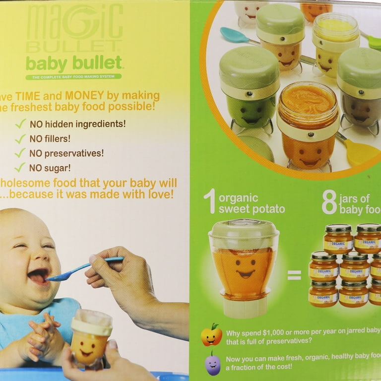 Baby Bullet Baby Food Maker Set, 20 Piece 