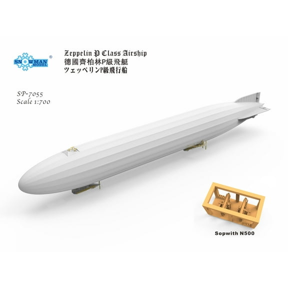 MODEL SP-7055 1/700 scale Zeppelin P Class airsbip model kit