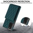 thumbnail image 4 of Crossbody Wallet Case for Samsung Galaxy Note 20, Purse Magnetic Clasp RFID Blocking Card Holder, PU Leather Flip Kickstand Shockproof Protective Cover for Galaxy Note 20, Green, 4 of 8