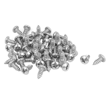 

4.2mmx9.5mm Round Head Sheet Metal Self Tapping Drilling Screws 50pcs