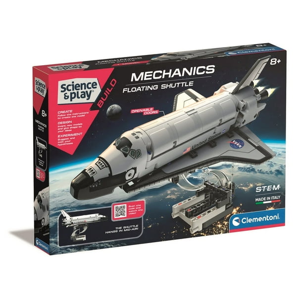 Clementoni Mechanics Lab Camion Minero – Set Costruzione 2 Modelli, Oltre 150 Pezzi, Per Bambini 8+ Anni, App 3D