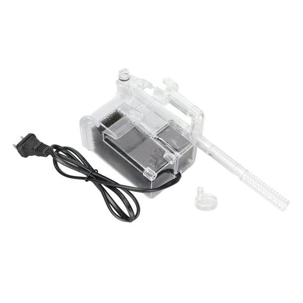 Filtro de acuario Jadeshay filtro de potencia multifuncional aumentado para pecera pequeña PVC 3,5 W 280 L/H