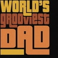 thumbnail image 3 of CafePress - Worlds Grooviest Dad Sweatshirt (Dark) - Classic Crew Neck Sweatshirt, 3 of 4