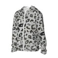 thumbnail image 2 of Kll Wild Animal Leopard Print Men'S Women’s Upf 50+ Sun Protection Outdoor Hoodie Jacket Long Sleeve Fishing Hiking Performance Shirt- Medium, 2 of 8