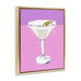 thumbnail image 2 of Stupell Industries Contemporary Bright Olive Martini Gold Floating Frame Canvas Art, 25 x 31, by Susan Jill, 2 of 7