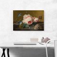 thumbnail image 2 of ARTCANVAS Flower Still Life Canvas Art Print by Jan Van Huysum - Size: 26" x 18" (1.50" Deep), 2 of 9