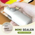 thumbnail image 4 of RKSTN Sealing machine Mini Bag Sealer In 1 Bag Sealer And Cutter Magnetic USB Rechargeable Mini Sealing Heat Tool Portable Vacuum Food Sealer Bag Sealing, 4 of 5