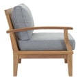 thumbnail image 6 of Modway Marina Modern Wood 5-Piece Patio Teak Sofa Set in Natural/Gray, 6 of 9