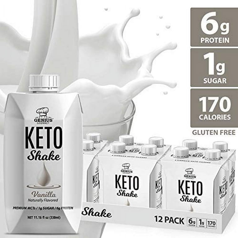 Keto Shake - Chocolate (FREE GIFT) - Genius Gourmet Inc
