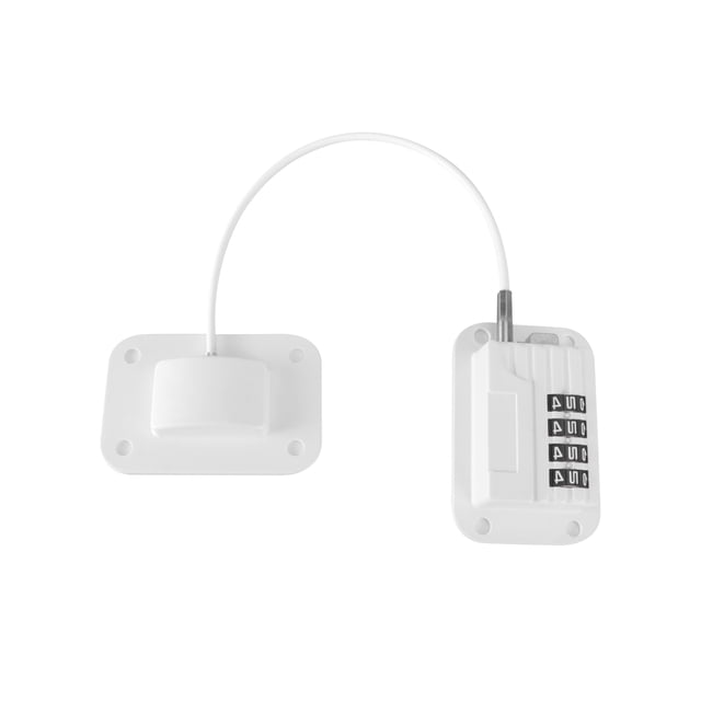 FELTECHELECTR Cerradura de ventana para niños, cerradura de refrigerador, limitador de ventana, cerradura de seguridad