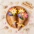 thumbnail image 4 of 12 Pcs DIY Flower Bouquet Craft Kit, Handmade Paper Flower Crafts, Mother's Day Thankful Gift, Make Your Own Flower Bouquet & Greeting Cards for Women, 4 of 7