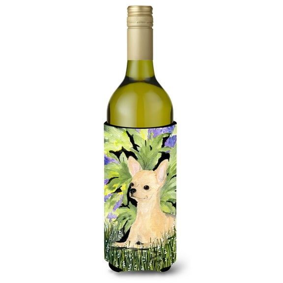 Caroline's Treasures SS8325LITERK Chihuahua Wine Bottle Hugger, Wine Bottle, multicolor