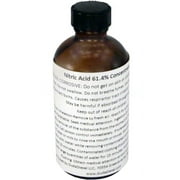 115 ml / 4 oz of 67.2% Nitric Acid Industrial Grade for Gold Refining Metal Recovery Platinum Silver