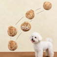 thumbnail image 7 of Forestwhale Spiky Ball Pet Toy 3.1in Money Bag Shaped Squeaky Plush Toy for Teething & Dental Health Cats & Dogs, 7 of 7