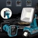 thumbnail image 3 of Linterna Reflectora de Luz de Trabajo LED de 4inch para Makita/Dewalt/Milwaukee/Bosch/Black&Decker/Ryobi Lámpara de Acampar con Batería Li-ion de 18V, 3 of 28