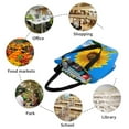thumbnail image 5 of Kdxio Blue Sky Sunflower Women Reusable Grocery Bags Foldable Ripstop,Reusable Shopping Bags for Shopping,Gym,Gift, 5 of 5