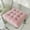 Pink, variant on Fmbmuo 16x16 Inch Seat Cushion Square Fade Resistant Ties Seat Cushions, Cloth Bohemian 1Pcs (Beige)