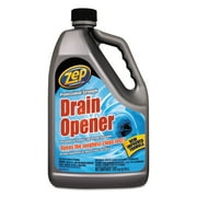Zep Commercial EPRDO128 Maximum Strength Drain Opener, 128 oz, Bottle, Clear, Liquid