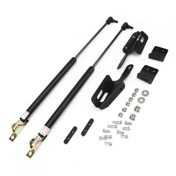 Hood Engine Cover Hydraulic Rod Telescopic Hood Lift Support Stainless Steel Fits for  Wrangler JK 2007-2017
