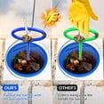 thumbnail image 4 of Surpdew 2 Set Skimmer Basket Handle,Pool Skimmer Baskets Hook Tool With Handle,Inground Swimming Basket Handle Cleaning Tool For Debris Removal,Keep Hands Clean And Safe Supplies Blue, 4 of 7