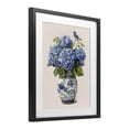 thumbnail image 2 of Stupell Industries Traditional Songbird Perched on Hydrangeas Black Framed Print Under Glass, 13 x 16, by Imagine It Images, 2 of 8