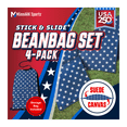 thumbnail image 2 of Stick & Slide Beanbags, Star Print, 4-Pack, for Ages 3 and up, by MinnARK, 2 of 5