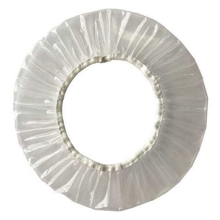 Manufacturer Varies Drum Cover, Clear, Polyethylene, 0 Openings 3JJN3