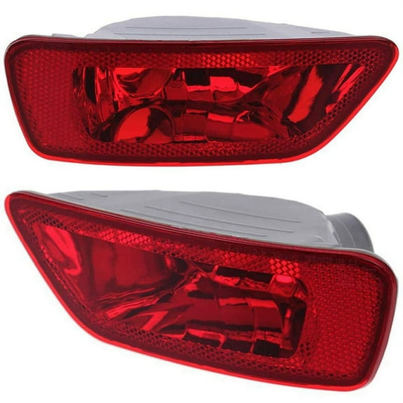 2 Pcs for Journey, Compass Grand 11-16 Tail Bumper Lamp Fog Lights Rear Bumper Light, Right & Left