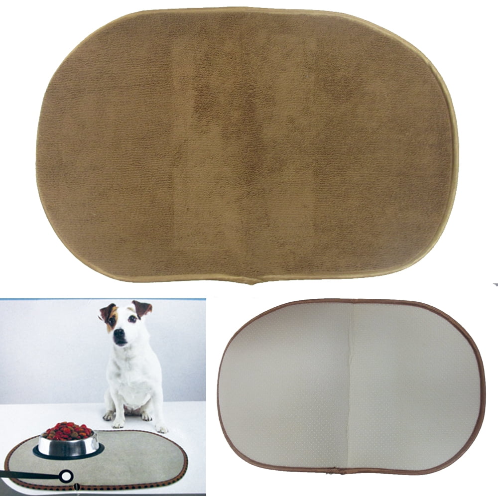 large dog water bowl mat