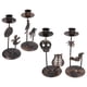 thumbnail image 5 of Candelabros de escritorio con diseño bonito de bruja y murciélago para Halloween, candelabros decorativos, soporte para decoración del hogar de Halloween, 5 of 14