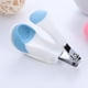 thumbnail image 4 of Cortaúñas seguro para bebés Cuidado de uñas Steady Grip Cortaúñas infantil Cortaúñas seguro para bebés con lupa (azul), 4 of 6
