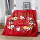 thumbnail image 4 of Manta de felpa suave de dibujos animados de Sanrio, manta de franela para sala de estar, dormitorio, cama, sofá, funda de picnic, regalo de Navidad, 4 of 5