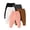 #6 Black + White + Grey + Pink + Brown, variant on U·nikaka 5-Pack Unisex Toddler Pants Set, Baby Leggings for Newborns and Infants 0-5 Years