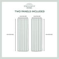 thumbnail image 3 of Exclusive Home Curtains Velvet Hidden Tab Top Curtain Panel, 52x84, Blush, 2 Panels, 3 of 7