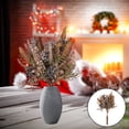 thumbnail image 1 of Ramo de pntas de plástico artificial, decoración para hogar, adornos para fiestas navideñas, conos de bellotas, para Acción de Gracias, perfecl Ramo De Piña, 1 of 8