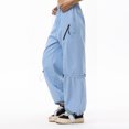 thumbnail image 7 of Tanming Barrel Sweatpants Plus Size Cargo Pants for Women Womens Wide Leg Pants Straight Leg Scrub Pants for Women Stretchy Work Pants Cargo Scrub Pants for Women, 7 of 7