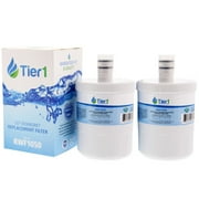 Tier1 5231JA2002A Refrigerator Water Filter 2-pk | Replacement for LG LT500P, GEN11042FR-08, ADQ72910902, ADQ72910907, ADQ72910901, WD-F05, SP-LE500, RWF0100A, RWF1050, Kenmore 9890, Fridge Filter