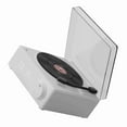thumbnail image 1 of Altavoz despertador NikouMX con disco de vinilo giratorio reloj digital Bluetooth, 1 of 8
