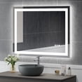 thumbnail image 1 of USHOWER 40x32 Inch Modern LED Bathroom Mirror - Smart Backlit Vanity Mirror with Anti-Fog, Dimmable Lights, Wall Mounted, 1/5 Inch Tempered Glass, 1 of 4
