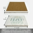 thumbnail image 2 of Thirstystone Beach Therapy Single Tumbled Tile Coaster Create Your Own Set, 2 of 7