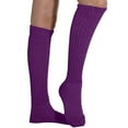 thumbnail image 5 of MDR Distributors MDR Women and Men Slouch Socks Extra TallExtra Heavy Cotton Socks Made in USA Size 9-11, Pack of 6 (6 Purple), 5 of 7