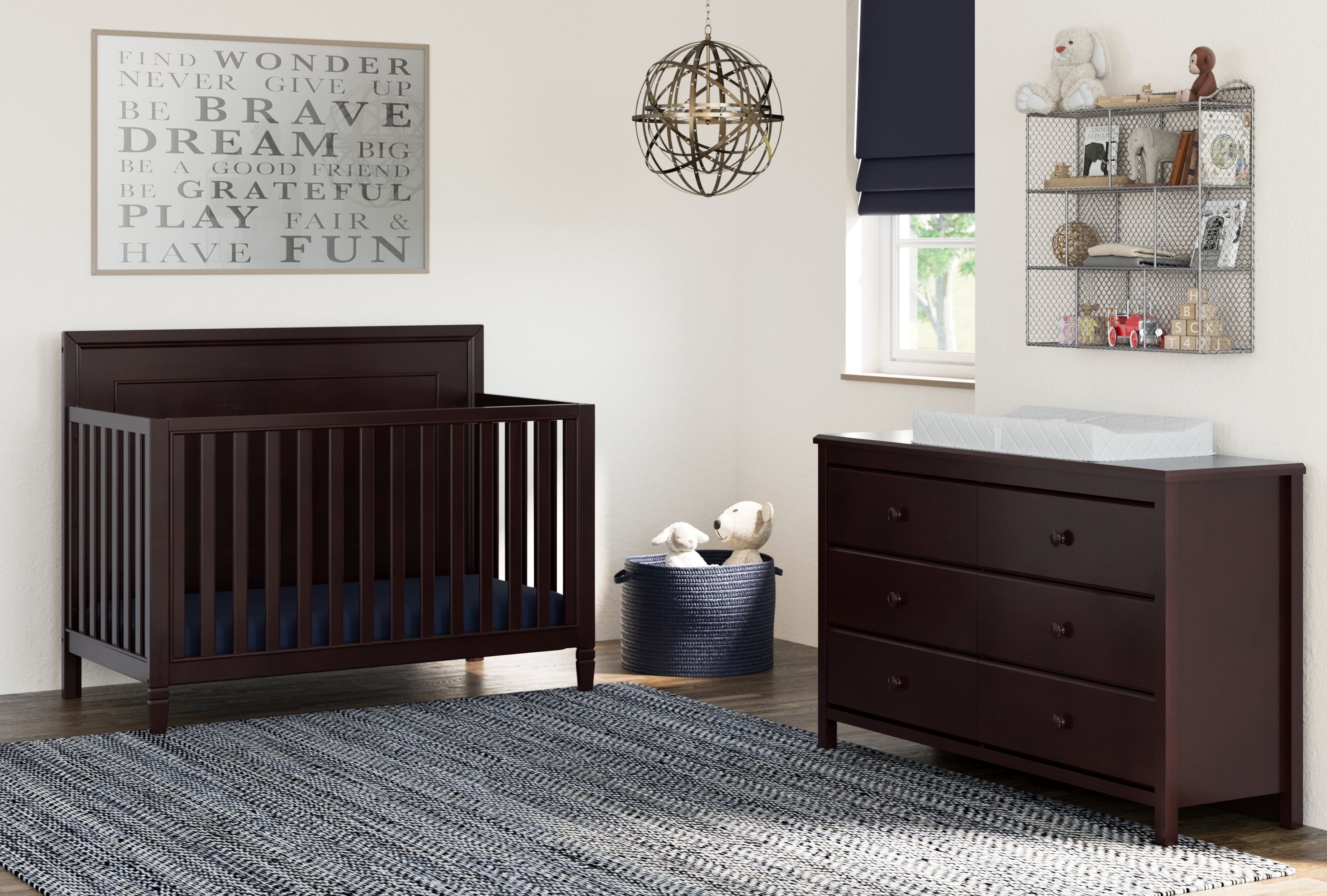 storkcraft alpine 6 drawer dresser