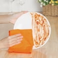 thumbnail image 6 of Unique Bargains 10 Pack Kitchen Washcloths Absorbent Microfiber Quick Dry Orange, 6 of 7