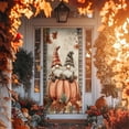 thumbnail image 4 of Homemoh Fall Door Cover, Autumn Photo Backdrop Happy Fall Door Banner Maple Leaves and Pumpkin for Farmhouse Autumn Thanksgiving Harvest Festival Decorations and Supplies, 4 of 6