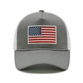 thumbnail image 7 of Waldeal American Flag Trucker Hat for Men Women, Adjustable Snapback Mesh USA Flag Baseball Cap, 7 of 7