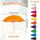thumbnail image 2 of 10 miniparaguas de 10 colores, paraguas de lluvia de poliéster ajustables, accesorios para muñecas, decoración y manualidades., 2 of 7