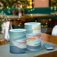 thumbnail image 3 of Yayeee Flameless Candles with Remote Flickering Battery Operated Multi Color Changing, Goldfish Bowl, 3 of 7